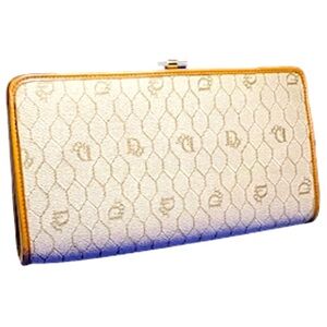 Christian Dior Honeycomb Kiss-Lock Clutch 1950s Rare and Excellent Condition 👛